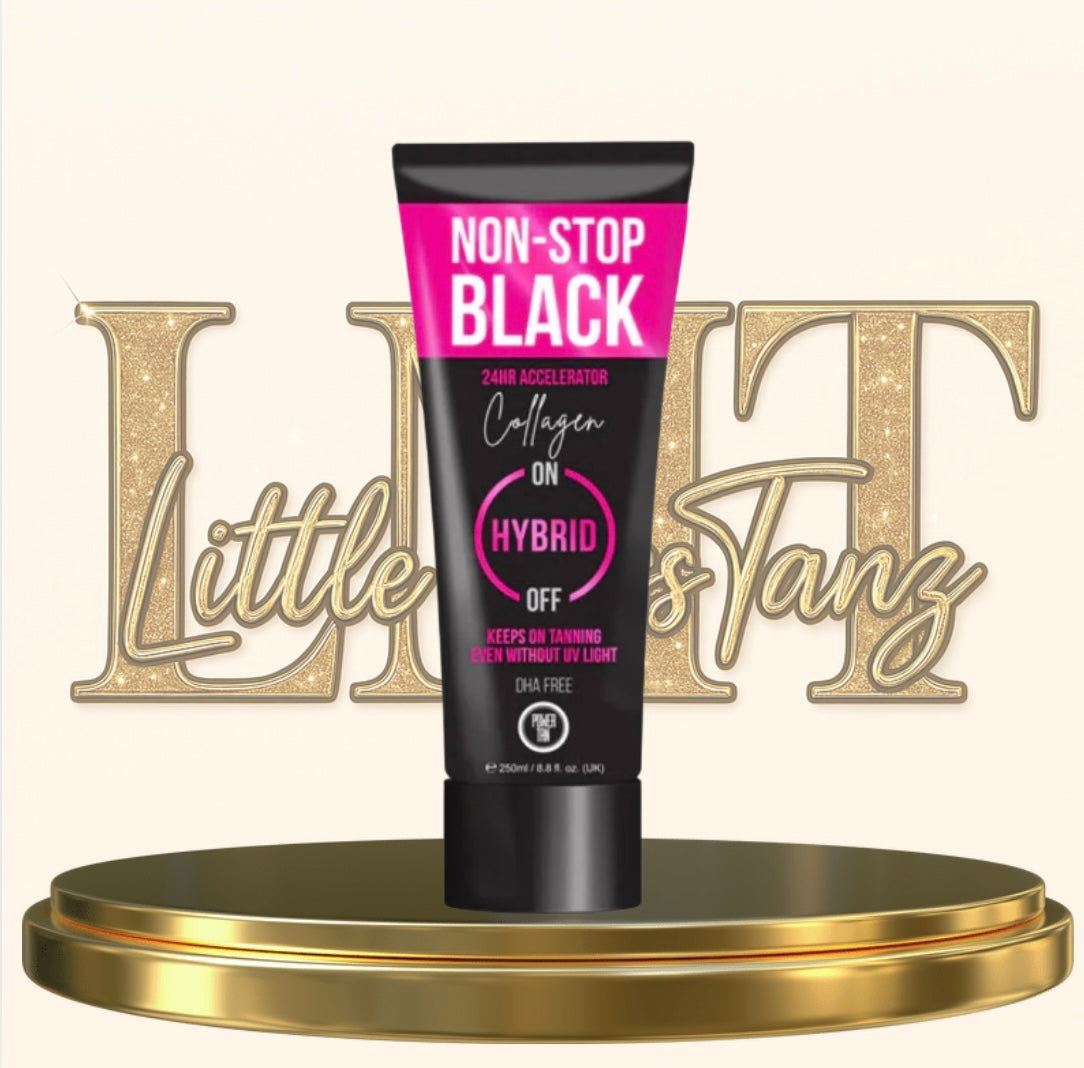 Power Tan Non-Stop Black Collagen